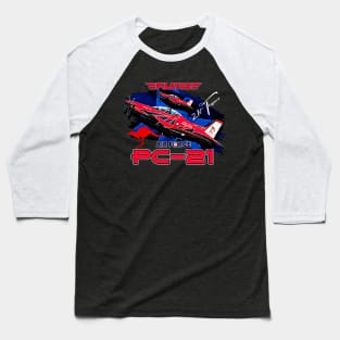 Pilatus PC-21 Advanced Pilot training Aircraft Baseball T-Shirt